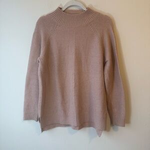 Woman’s Workshop Republic Mauve Turtleneck Sweater Size Large